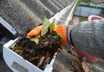 Clogged Gutter - Gutter Cleaning Mokena, Illinois