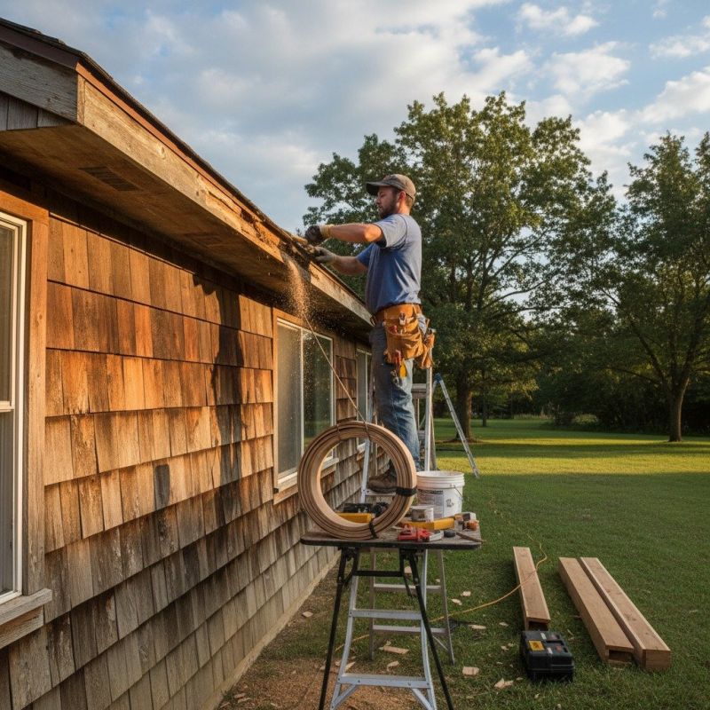 Gutters Installation detail